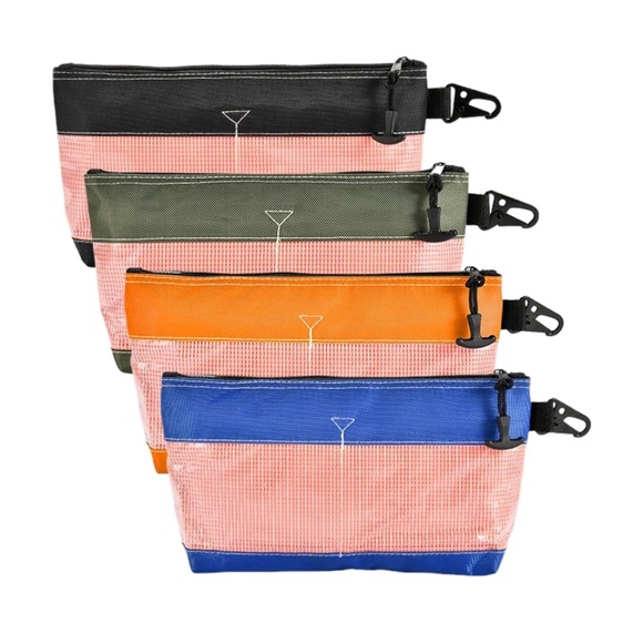 Igamway Other - 4Pcs Clear Tool 11” Zipper Pouches